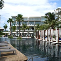 Phuket hip hotels, Dream Phuket offers lots of tanning spots