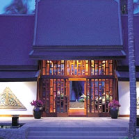 The Aman Spa at Amanpuri, Phuket, is set up the hill above the main pool - Thailand luxury spas