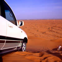 Dubai fun guide, wadi bashing and dune runs image