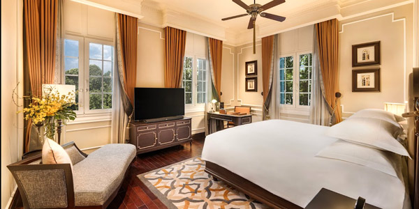 Hanoi fun guide - Charlie Chaplin Suite at the reimagined Heritage Wing of the Sofitel Legend Metropole