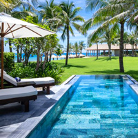 The Anam at Cam Ranh Bay features pool villas
