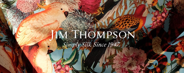 Jim Thompson silk, Thai icon