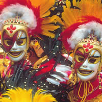 Bacolod festival masks