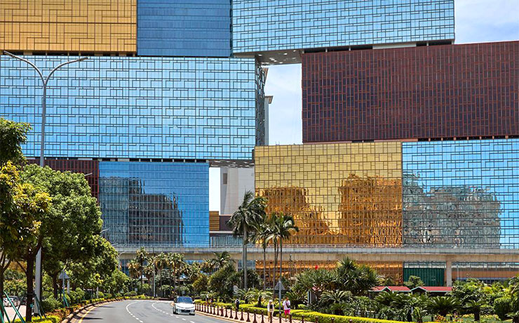 MGM COTAI rises up like a jewel box demanding to be photographed