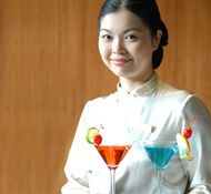 Service with a smile at Caravelle, one of the best Saigon business hotels