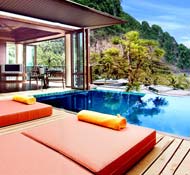 Pampering Pool Villas position this getaway as one of the best Thailand luxury resorts