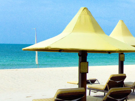 Shimmering white sand make this one of the best Vietnam beach resorts