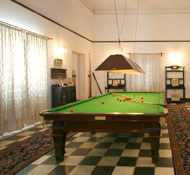 Billiard Room at Pataudi Palace