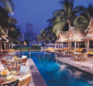 Peninsula Bangkok swimming pool