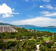 Panoramic view of Sheraton Sanya