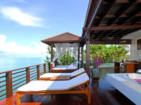 Tongsai Bay beach, a top Koh Samui resort