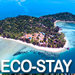Tented escape from Kota Kinabalu at Ara Dinawan Island