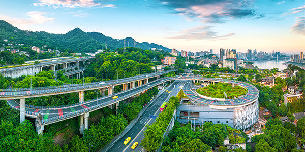 New destinations like Chongqing (pictured) are gaining visibility as Asian domestic travel increases