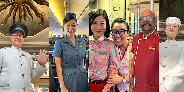 Travel is all about the people you meet along the way from cabin crew to concierge and front office