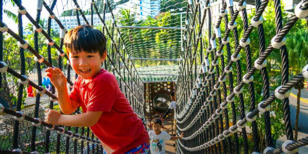 Singapore family stopovers with kids — Shangri-La Rasa Sentosa is very child-friendly