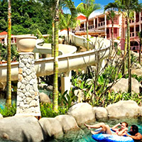 Child-friendly Centara Grand Phuket has themed attractions and a Lazy River