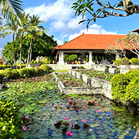 Best Asian child-friendly hotels, stately Grand Hyatt Bali has several pools and fine beach
