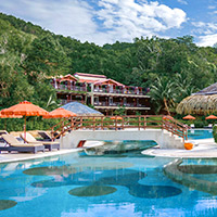Sprawling Garrya Bay Tongsai offers several pools, fine beach and a great nature vibe