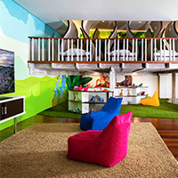 Jumeirah Bali's PeaFowl kids' club is well featured