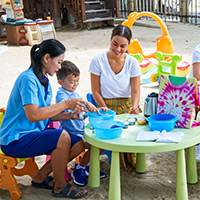 Former Imperial, the Sheraton Samui has a good children's club