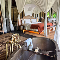 Bali luxury resorts review, Buahan Banyan Tree Escape villa compares well vs Mandapa Ritz-Carlton Reserve