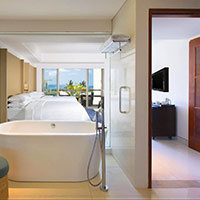 Sheraton Kuta is a super Bali child-friendly hotels pick