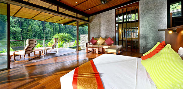 There is no lack of comfort at this Sabah jungle lodge