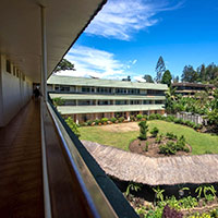 Goroka hotel, Bird of Paradise Hotel is centrally located