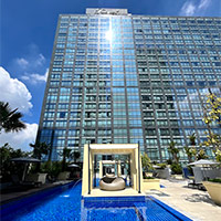 Best Manila hotel pools, Raffles Makati's private plunger