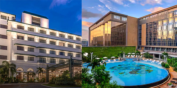 A look at Manila heritage hotels vs the new gaming and business hotels in Newport World Resort near the airport