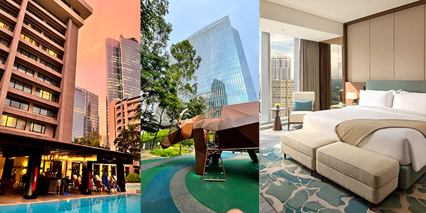 Manila business hotels review comparing the new Mandarin Oriental Makati vs the elegant Peninsula Manila as new brands arrive
