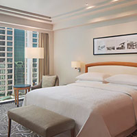 Sheraton Manila Bay Suite - light, simple, airy