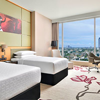 Colombo business hotels review - Sheraton modern room