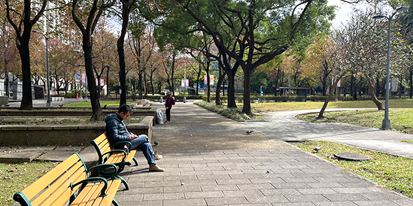 Taipei has a lot of green spaces and public parks