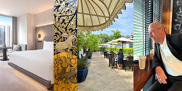 Bangkok new-look hotels reviewed - KROMO (left), JW Marriott maintains tradition with a loyal following and is well regarded vs Conrad and InterContinental