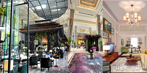 Bangkok new hotels review - we compare Sindhorn Kempinski (which wants leisure travellers and medical tourism) vs the stately Siam Kempinski, a favourite with Arabs and Thai Royalty