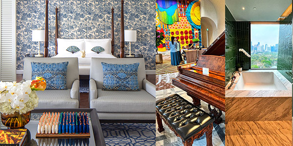 Bangkok new hotels review - comparing the refreshed Anantara Siam Bangkok vs playful lifestyle Andaz One Bangkok (pictured right) and the Ritz-Carlton, Dusit Thani and Aman Nai Lert