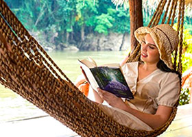 River Kwai Jungle Rafts offers a unique stay in Thailand