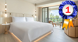 Centara Reserve Samui, voted the Best Luxury Hotel in Asia for 2024 on open poll by Smart Travel Asia Readers