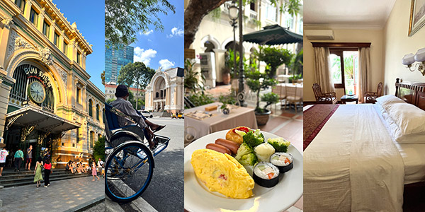 Saigon heritage hotels review and HCMC historic areas — compare Hotel Continental vs Rex