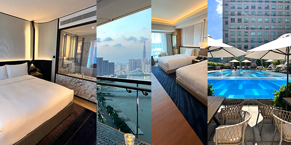 HCMC new business and lifestyle hotels review, corporate meetings, we compare Hilton Saigon vs JW Marriott