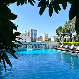 Mai House Saigon offers a lovely alfresco pool